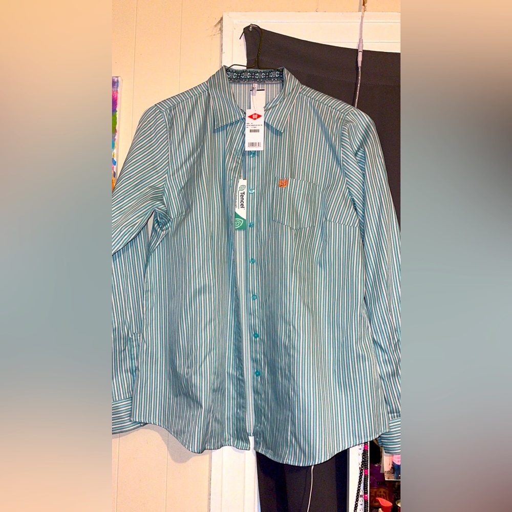 Cinch Button Down